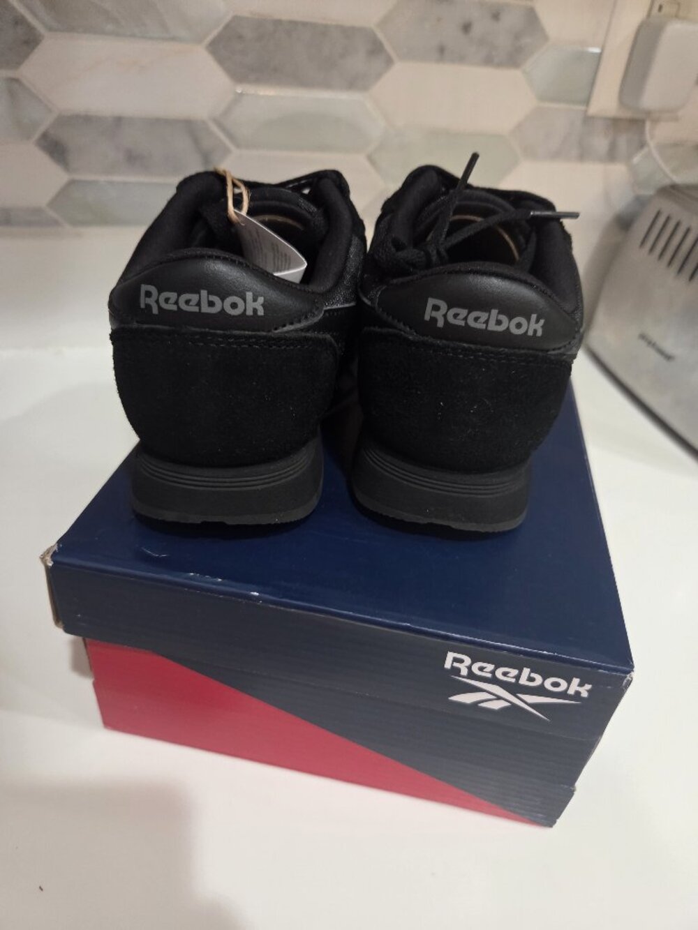 Reebok Classic Nylon 100252740 Black Little Kids Size 1